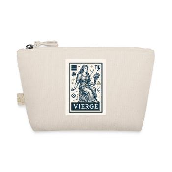 Virgo Star Sign - Astrology - Organic Pouch - nature - Front