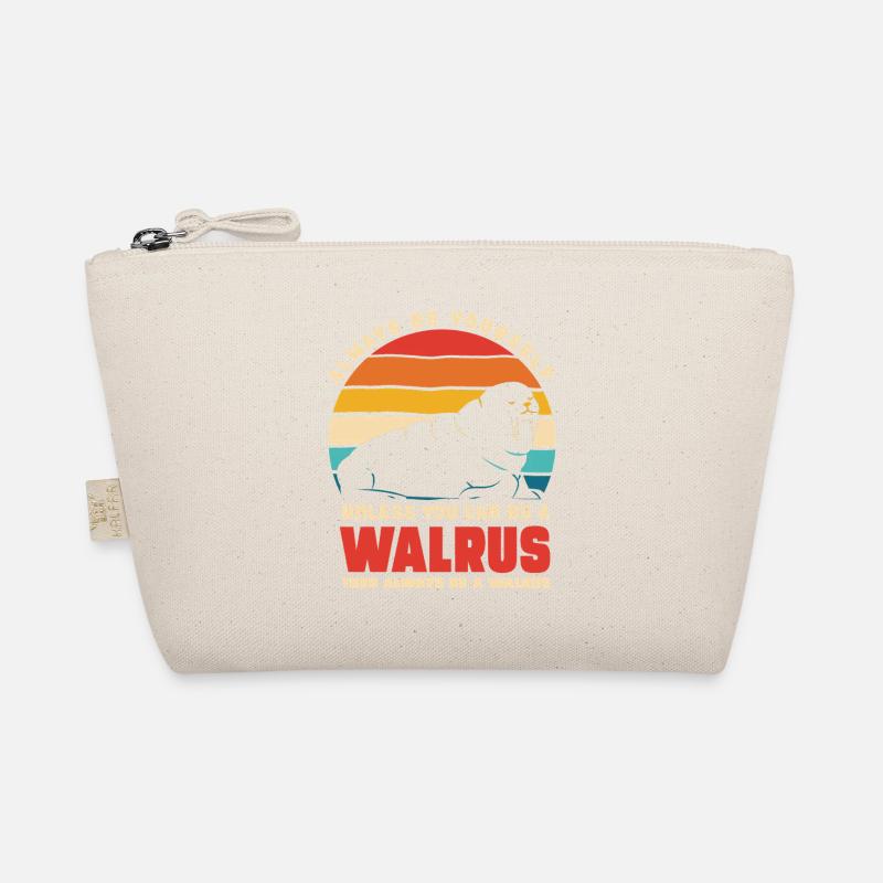 Walrus Self-Confidence Retro Organic Pouch
