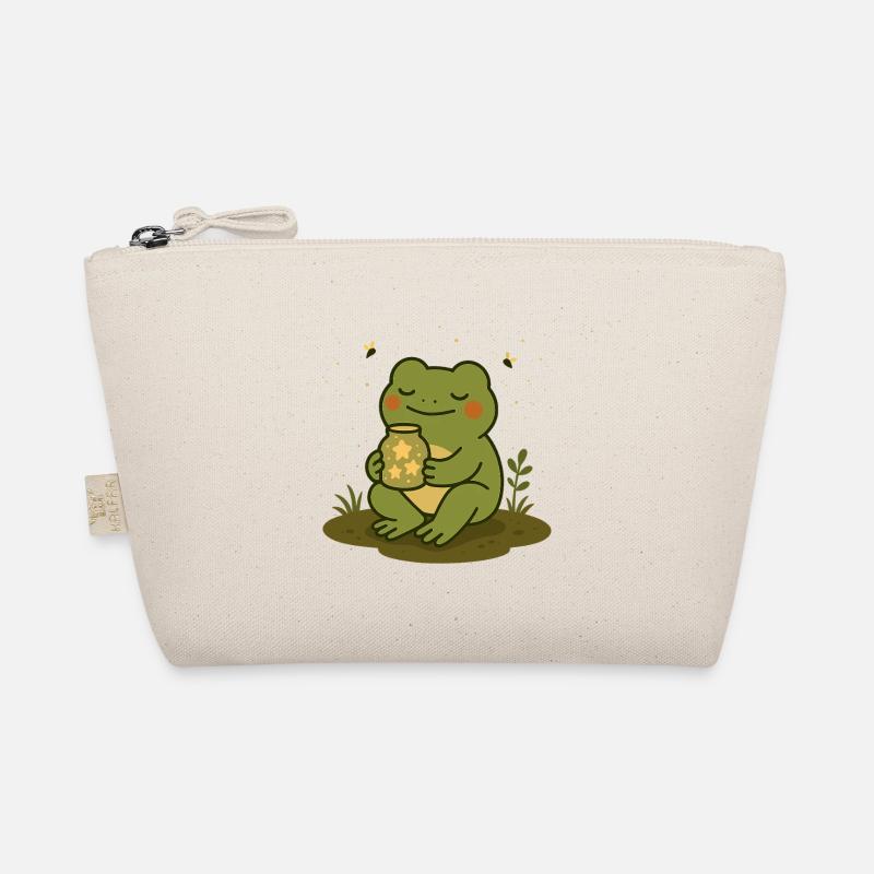 Frog with Star Glass – Magical Design Organic Pouch