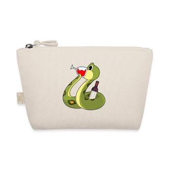 Bouteille de vin rouge serpent - Trousse biologique - nature - Devant