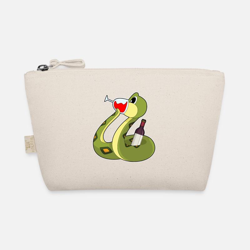 Bouteille de vin rouge serpent Trousse biologique