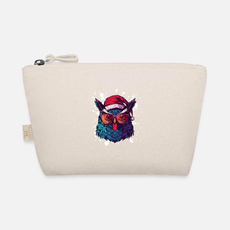 Owl Christmas Funny Organic Pouch