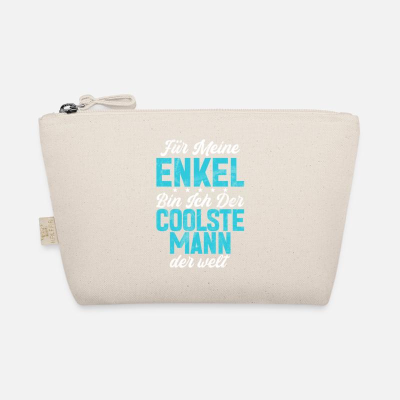 Für Meine Enkel Bin Ich Der Coolste Mann Der Welt Bio-Täschchen