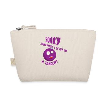 Math Math Teacher Saying Math Teacher Funny - Organic Pouch - nature - Front