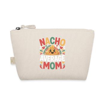 Nacho Durchschnittliche Mama Lustig - Bio-Täschchen - Natur - Vorne