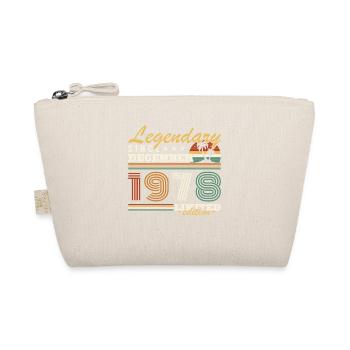 Dezember 1978 Vintage Geburtstagsgeschenk - Bio-Täschchen - Natur - Vorne