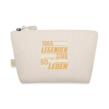 Legends 1966 Birthday Grunge Music Life - Organic Pouch - nature - Front