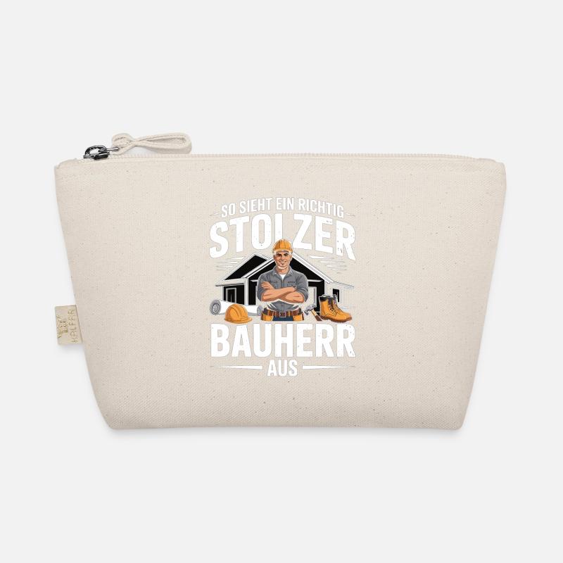 Proud Builder – Cadeau de construction de maison pour les hommes Trousse biologique
