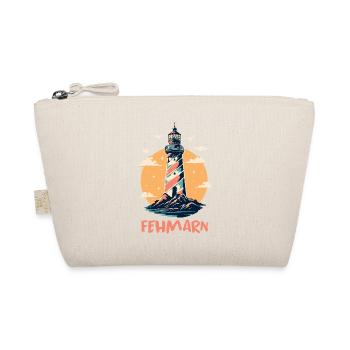 Baltic Sea Holiday FEHMARN Lighthouse Fun - Organic Pouch - nature - Front