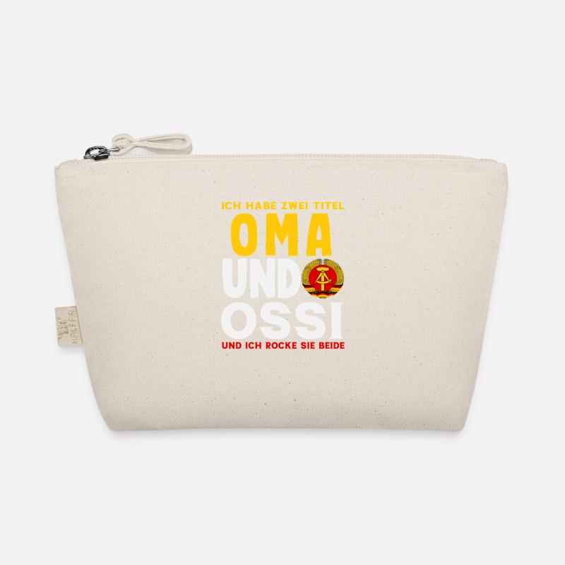 Oma Ossi Spruch Rocke Beide DDR Stolz Bio-Täschchen