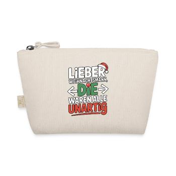 Cher Père Noël Humour coquin - Trousse biologique - nature - Devant