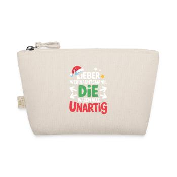 Vilain Père Noël disant - Trousse biologique - nature - Devant