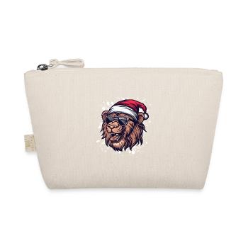 Lion Noël Drôle - Trousse biologique - nature - Devant