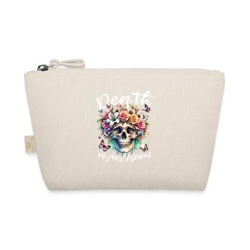 Flowers Skull Beauty Bloom - Organic Pouch - nature - Front