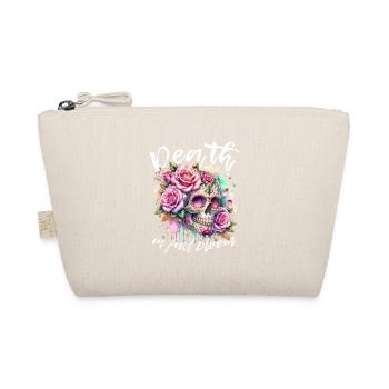 Flowers Skull Beauty Bloom - Organic Pouch - nature - Front