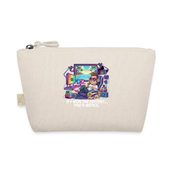 Funny If I Won The Lottery You'd Notice Yacht boat - Organic Pouch - nature - Front