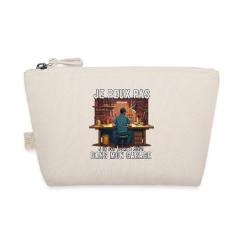 I Can't I Have Stuff to Do in My Garage - Organic Pouch - nature - Front