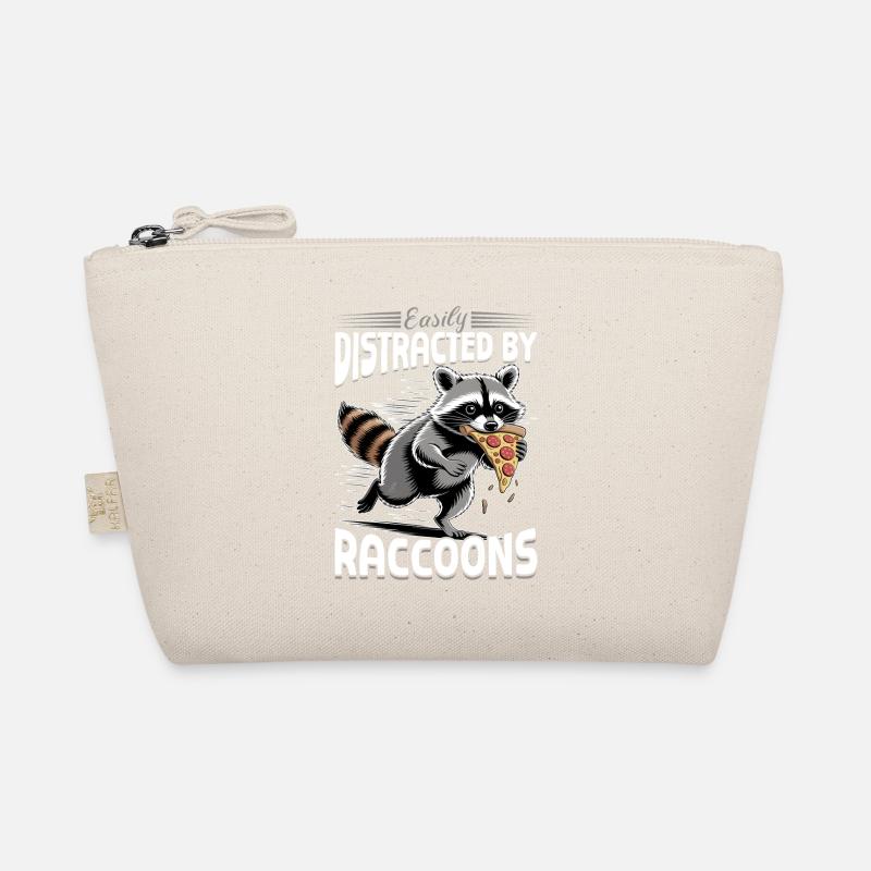 Funny Raccoon Organic Pouch