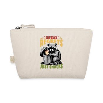 Funny Raccoon - Bio-Täschchen - Natur - Vorne