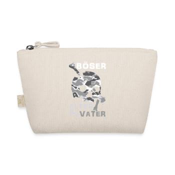 Evil Old Father Skull - Organic Pouch - nature - Front