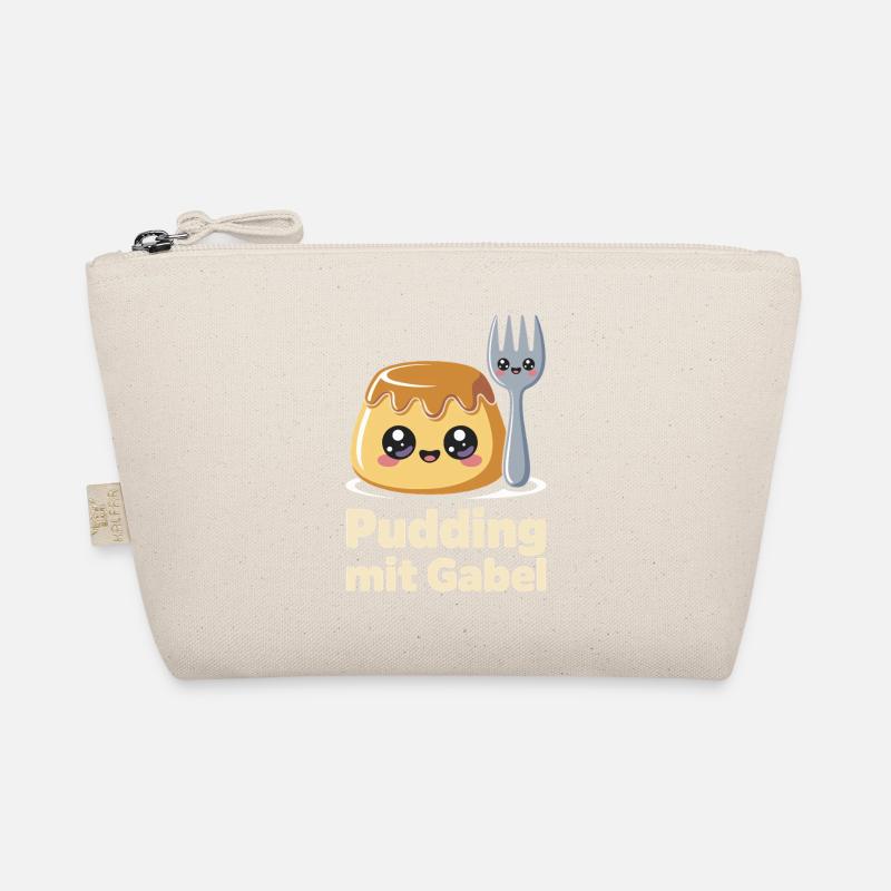 Pudding with fork Organic Pouch