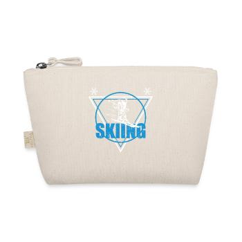 Ski rétro Sports d’hiver vintage - Trousse biologique - nature - Devant