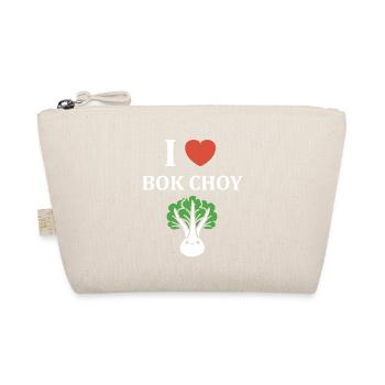I Love Bok Choy Tee Green - Organic Pouch - nature - Front
