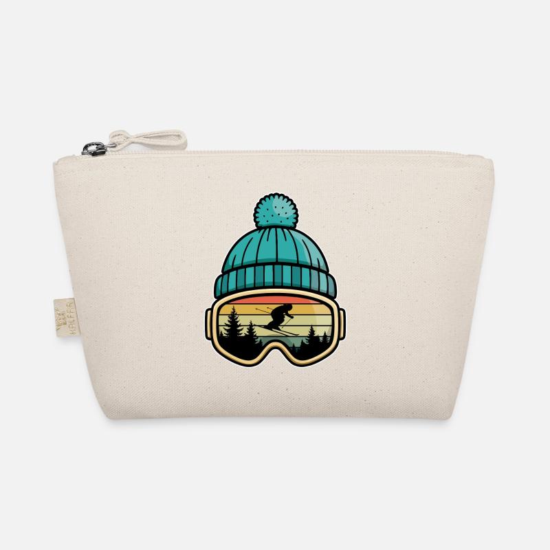 Après Ski Party Crew Schnee Skifahren Ski - Bio-Täschchen - Natur