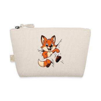 Mignon renard comique – Motif pour les enfants et les amoureux des animaux - Trousse biologique - nature - Devant