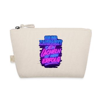 I'm a dentist Your smile is my success - Organic Pouch - nature - Front