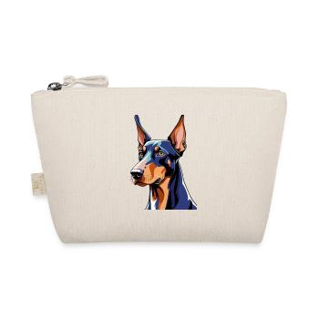 Popart Doberman Portrait - Trousse biologique - nature - Devant