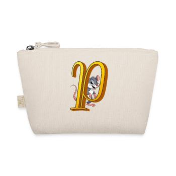 Letter P - Organic Pouch - nature - Front