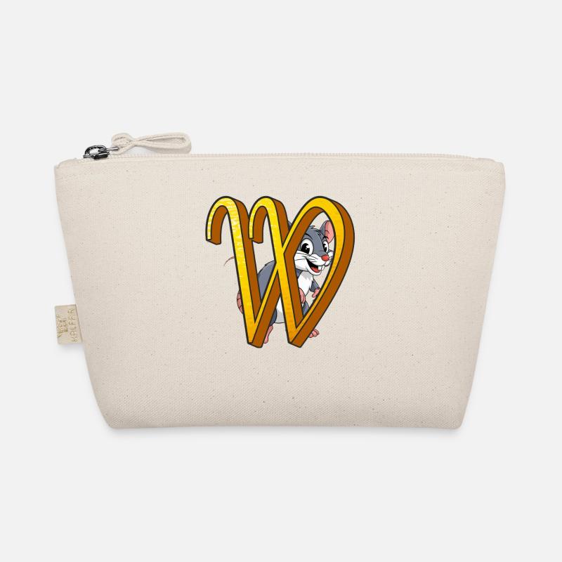 Letter W Organic Pouch