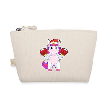 Einhorn Weihnachten Boxen - Bio-Täschchen - Natur - Vorne