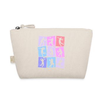 Volleyball Girls Volleyball Players Children Women - Organic Pouch - nature - Front