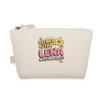 Little Star Lena Birthday Joy - Organic Pouch - nature - Front