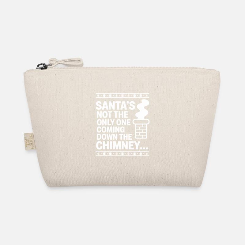 Not the Only Santa Down Chimney Organic Pouch
