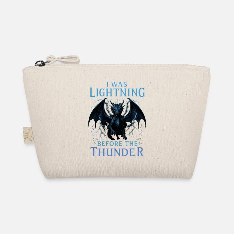 I was lightning before the thunder dragon Organic Pouch
