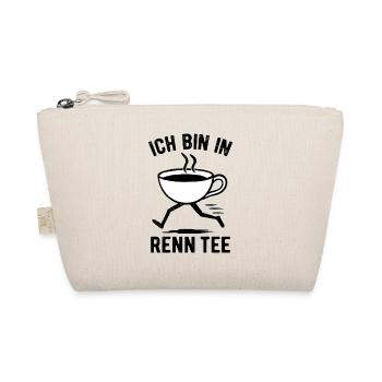 Renn Tee - Rente Wortspiel, Rentner - Bio-Täschchen - Natur - Vorne
