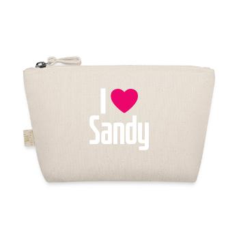 J’aime Sandy Pink Heart J’aime Sandy - Trousse biologique - nature - Devant