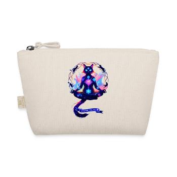 Cosmic Chakra Cat - Organic Pouch - nature - Front