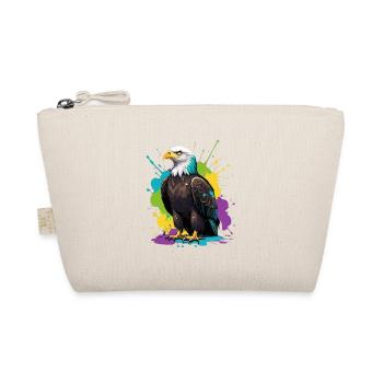 Colorful Eagle Color Splash - Organic Pouch - nature - Front
