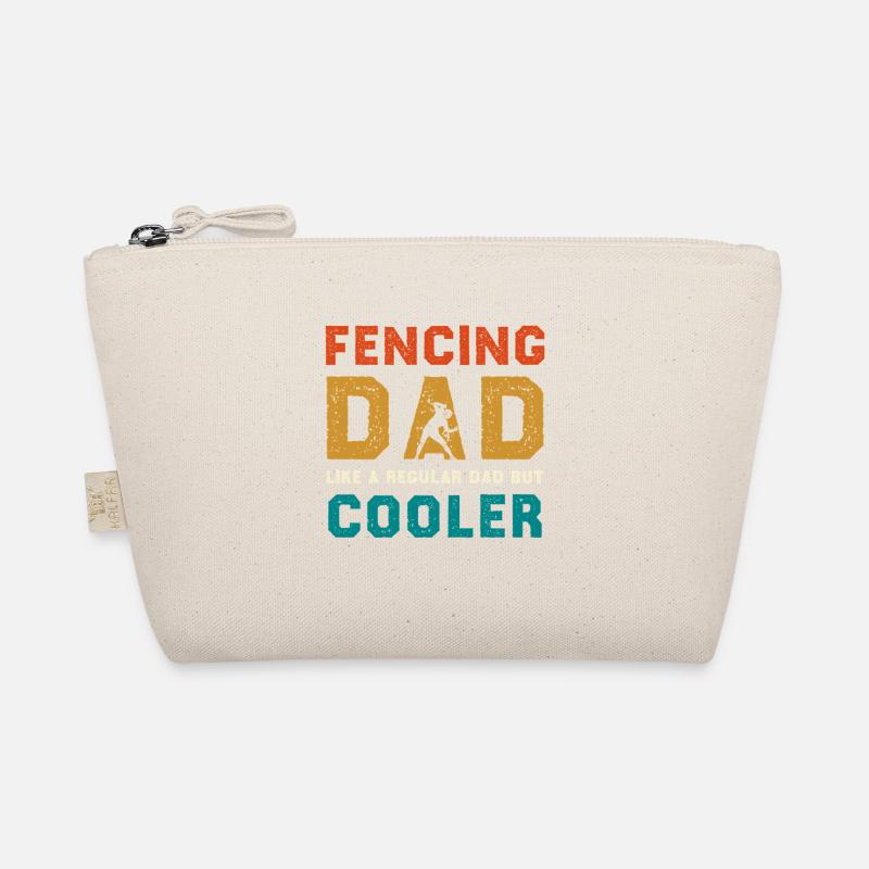Fencing Dad Cooler Than Regular Dad Organic Pouch