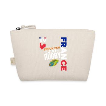Je Peux Pas J'ai Rugby Passion Joueur de Rugby - Trousse biologique - nature - Devant