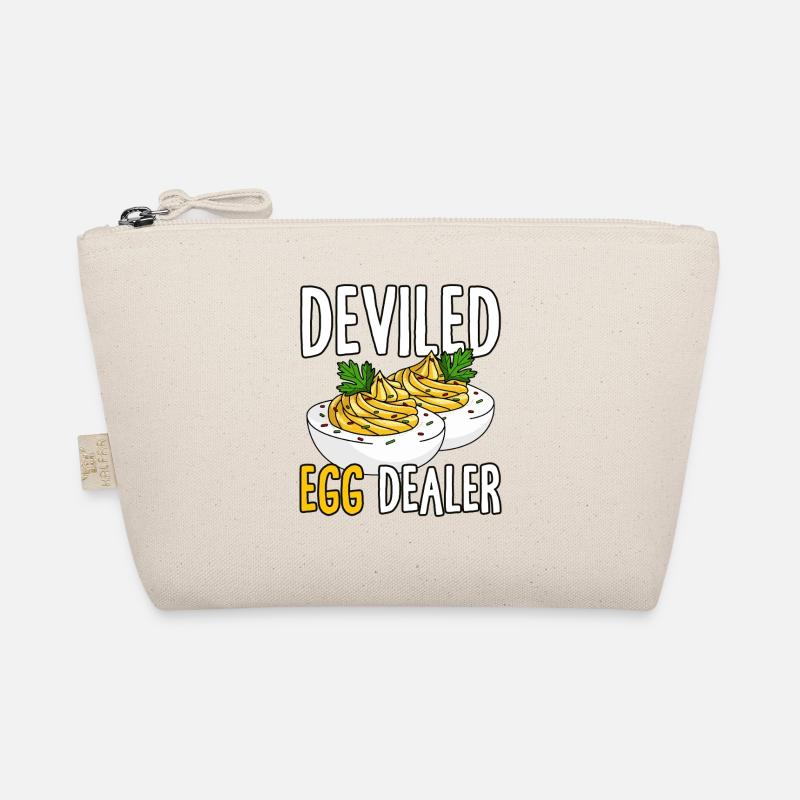 Funny Deviled Eggs Costume Deviled Egg Dad Organic Pouch