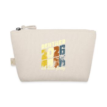 Rente 2026 | Retraite | Maison d’hôtes | J’ai fini - Trousse biologique - nature - Devant