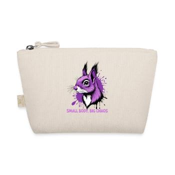 Imprimé Chaos Lapin Violet - Trousse biologique - nature - Devant