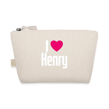 J’aime Henry Coeur Rose J’aime Henry - Trousse biologique - nature - Devant
