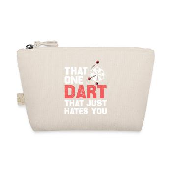 Dart der dich hasst - Bio-Täschchen - Natur - Vorne