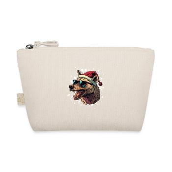 Hyène Noël drôle - Trousse biologique - nature - Devant